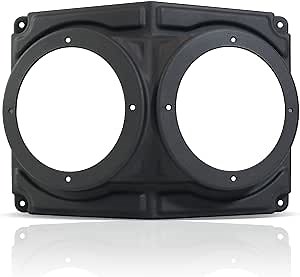 UTV Speaker Enclosure, 6.5-inch Universal Waterproof and Dustproof Overhead Speaker Box Compatible with Polaris RZR,Can Am X3,UTV Vehicles.