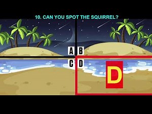 'Spot the Squirrel' Quiz | 25 Questions with Answers 100% Score | Bequizzed