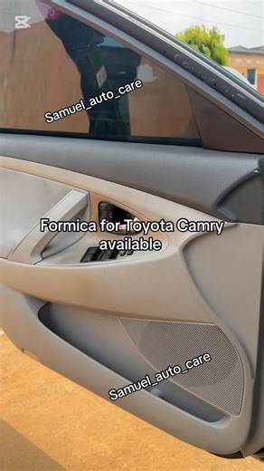 Enhance Your Toyota Camry's Interior with Formica