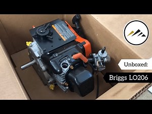 Unboxing a Briggs LO206 Engine