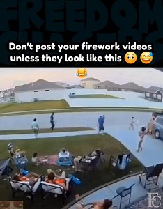 If your firework show isn't on this level, don't even bother uploading it this year 😅 #fyp #trending #viral #FreedomChasers #reaction #parody #funny #comedy #lol #haha #wild #fireworks #4thofjuly #explosion #Oops #damn #wild #run | Freedom Chasers