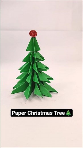 Diy Paper Christmas tree | Easy Paper Craft for Christmas Decoration