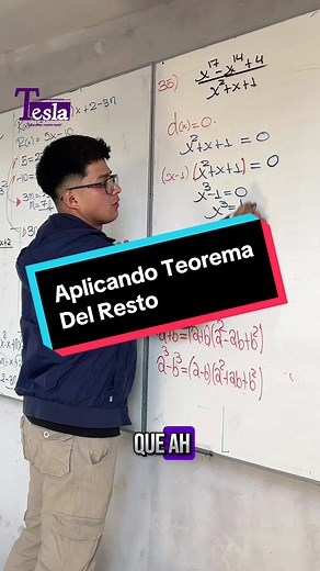 Aplicando Teorema del Resto en Academia Tesla 💜