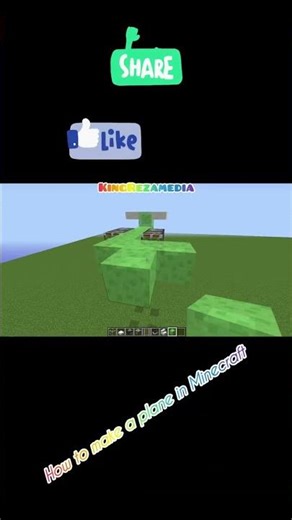 Making A plane in Minecraft