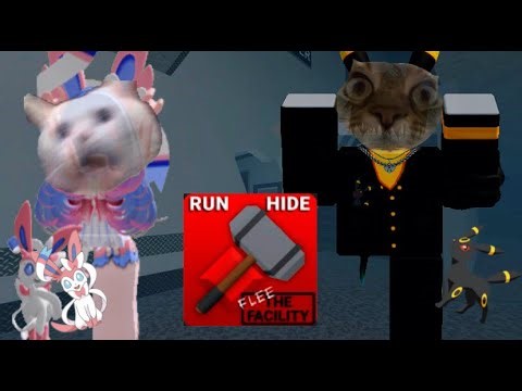 FLEE THE FACILITY With Sylveon AND Umbreon (FUNNY MOMENTS)