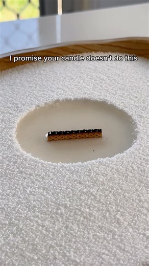 Lescent Candle on Instagram: "I promise your candle doesn’t do this 👀🕯️ Pearled wax means less mess, no spills, and an easy refillable candle system. #PearledWax #RefillableCandles #ScentedCandles #LescentCandle"