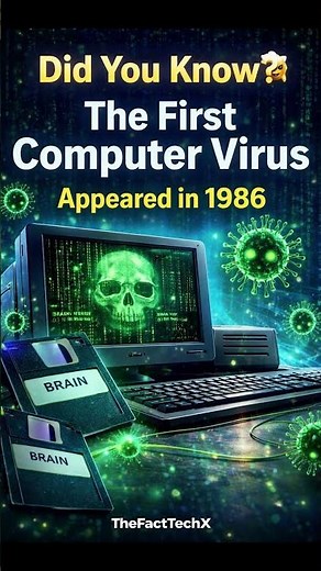 The First Computer Virus Appeared in 1986 💾