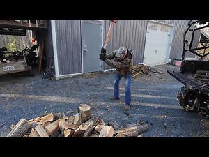 Antique Log Splitter -- 1950's model