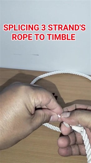 4 comments | PAANO MAG SPLICE NG 3 STRAND'S ROPE TO TIMBLE, USING SHORT SPLICE METHOD. #fyp #viewers #follower #highlights #reelsfypシ #SEAMAN #TeamHilas Part 3 | Crisostomo Bilaro | Facebook