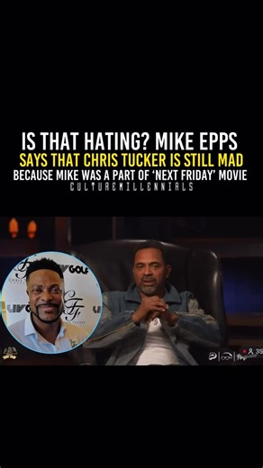 CULTURE MILLENNIALS on Instagram: "Mike Epps believes Chris Tucker is mad at him because he did his job on Ice Cube’s movie ‘Next Friday’ 👀 🎥: @clubshayshay"