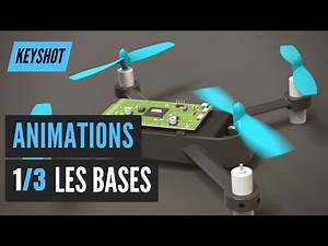 Tuto KEYSHOT 🎦 ANIMATION 1/3 Les bases