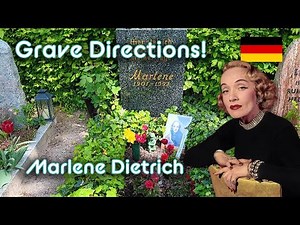 Grave of Marlene Dietrich. Berlin. 4/29/2024