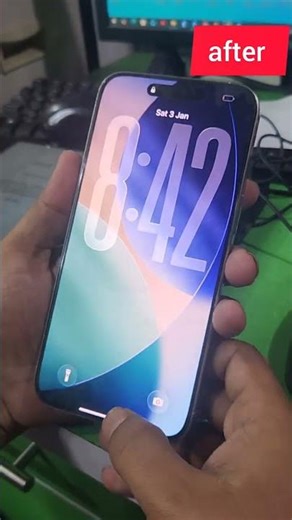 Fix iPhone White Screen ⚡ Quick Repair | Apple iPhone #Shorts