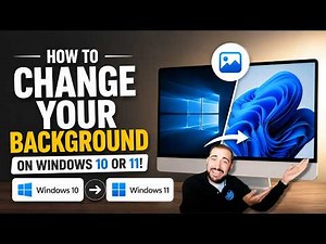 How to Change Your Desktop Wallpaper on Windows 10 or 11!