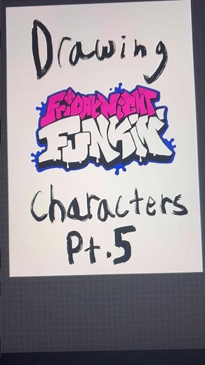 Drawing FnF characters part 5: Shaggy #art #artist #artwork #fnf #fridaynightfunkinmod #drawing #fyp