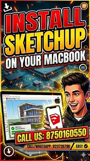 SketchUp Download Install 2026 #How to Install SketchUp on Mac Laptop #SketchUp Pro Download Install