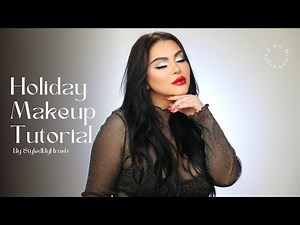 Holiday Glam Makeup Tutorial | StyledByHrush