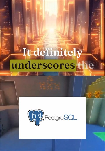 Why Postgres? Because your data deserves more than just storage — it deserves power, reliability, and elegance⚡️ #postgres #postgresql #code #javascript #tech #backend #server