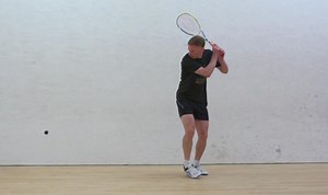 Peter discusses the key technical points for hitting a dying length on the backhand, focusing on having a steep swing which allows you to come down on the ball and generate racket head speed. Watch the full series: http://bit.ly/petermarshdyinglength #squash #psa #psaworldtour #backhand #technique | SquashSkills