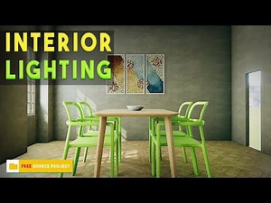 REALISTIC INTERIOR LIGHTING using HDRP | Full Archviz Workflow