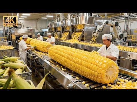 Inside a Modern Popcorn Factory: From Whole Corn to Seasoned Snack Packs (Full Process)