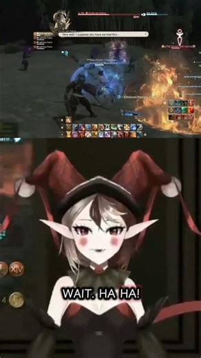 how could I forget about the back flip #ffxivonline #vtuber #envtuber #mmo #mmorpg #openworld