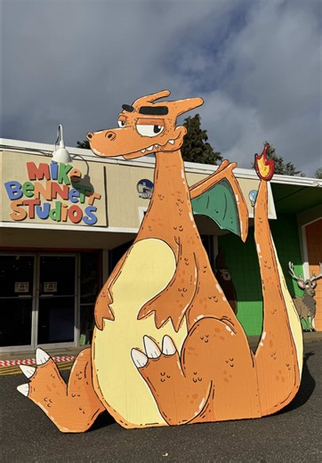 006 - Charizard Charmander, Charmeleon…you know what’s next! It’s Charizard Day! I’m painting all 151 original Pokemon this year and today is a HUGE milestone. When I think of this behemoth of a pocket monster, I think back to the allure of Pokemon cards. I had the absolute pleasure of being in grade school when the cards came into popularity and man oh man was finding a Charizard a way to get your name out in the 4th grade cafeteria. I can still smell the smell of Pokemon cards to this day when