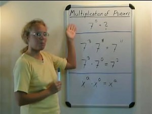 Zero Exponent Video: Teach it with a Pattern!