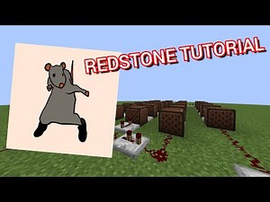 How to play Rat Dance on Noteblocks? (Redstone tutorial)
