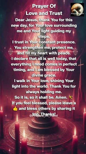Prayer To Jesus For Today