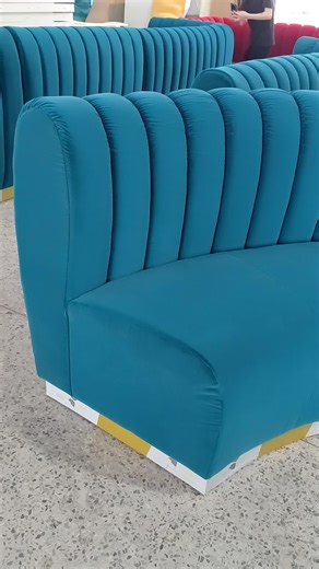 Comfortable Curved Restaurant Booth Seating | Commercial Seating Design#booth #boothseating