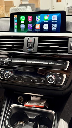 BMW 435i in for #AppleCarplay and #AndroidAuto integration! #gtacarkits #bmwf30 #bmwf30carplay | GTA Car Kits