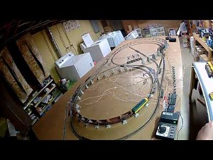 4x10 HO scale elevated reverse loop Atlas Customline switch reconditioned train set for sale- $500