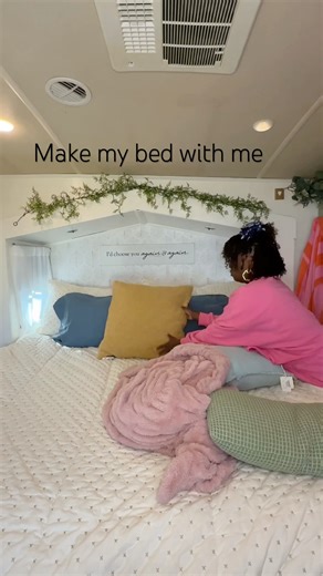 Look making a rv bed is HARD .. but with @Beddysbeds it’s so easy and CUTE !