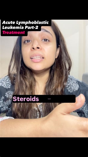 The Doctor Digest on Instagram: "ALL treatment is phase-based. Induction: Steroids + Vincristine + L-Asparaginase (± Anthracycline in high-risk patients) Consolidation: 6-Mercaptopurine + Methotrexate → to eliminate microscopic residual disease Maintenance: Low-dose 6-MP + Methotrexate → to prevent relapse #neetpg #all #leukemia #medicine #medicalreels"