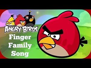 ANGRY BIRDS Finger Family Nursery Rhyme for Kids