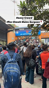 99K views · 1.7K reactions | Happy Diwali 杖 Heavy crowd in Metro at all Stations #Gurgaon #gurugram #delhi #instagood #reels #instagram #delhigram #india #gurgaondiaries #trends | Gurgaon Meri Jan | Facebook