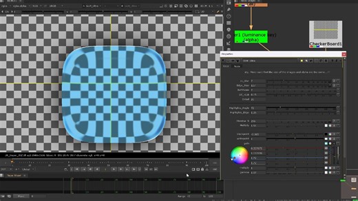 Nuke实现【液态玻璃】折射算法＆原理展示