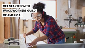 If you're into hands-on crafting, woodworking is a valuable skill that can be used for endless DIY projects. Discover new skills and learn the basics with this free Getting Started in Woodworking series from our friends at Woodworkers Guild of America! https://bit.ly/3vBgDqS | Craftsy