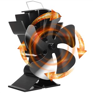 [Hot Item] Heat Powered Wood Stove Fan Low Consumption