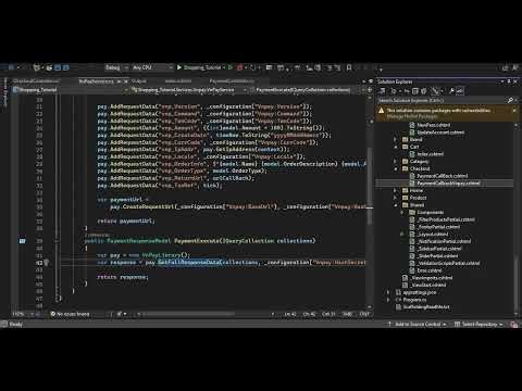 Lesson 115: Save VNPAY payment | Asp.net EF Core 6 sales website