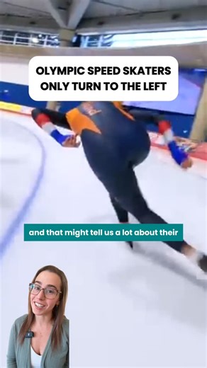 Aleena Kanner on Instagram: "Olympic speed skaters only turn left ⛸️ Every lap, they load the right leg, shift their center of mass, and control that transition at high speed. It’s not about being symmetrical. It’s about being able to access both sides on demand. Most adults lose that ability somewhere along the way. One side becomes dominant. The other gets quieter. That shows up in walking. In workouts. In posture. In pain. If you find this interesting, comment “SUBSCRIBE” below and subscribe