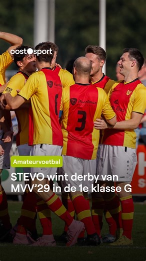 Oost Sport on Instagram: "Voor het eerst in 43 jaar stond de derby tussen MVV’29 en STEVO weer op het programma. De ploeg uit Geesteren zegevierde dankzij twee treffers van Roy Wigger ⚽️ #rtvoost #oostsport #deoosttribune #stevo #mvv29 #derby #amateurvoetbal #voetbal #vuurwerk #overijssel #geesteren #harbrinkhoek"