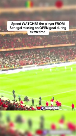 Senegal Player Misses Open Goal During Extra Time