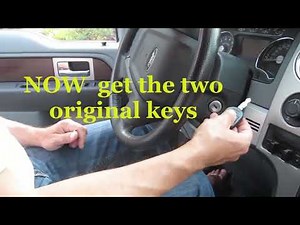 PROGRAM your key for ford truck diy