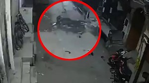Ghost bike seems to move on its own in viral CCTV video