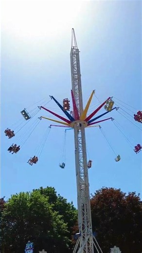 Highest point at Lichfield Bower 2026! ☀️ #funfair #summer