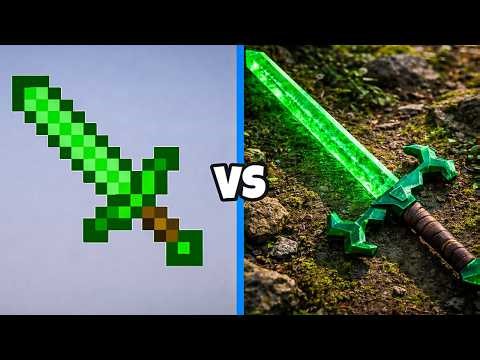 Minecraft vs Real Life (Ultra Realistic Comparison)