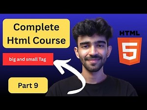 HTML big and small Tag Explained | Text Size Formatting in HTML Tutorial