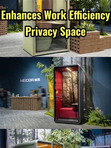 Acoustic Pods: Enhance Work Efficiency and Privacy